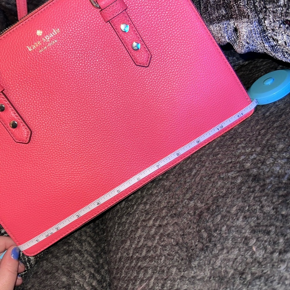 Pink Kate Spade purse- crossbody or just 2 handles - Picture 10 of 10